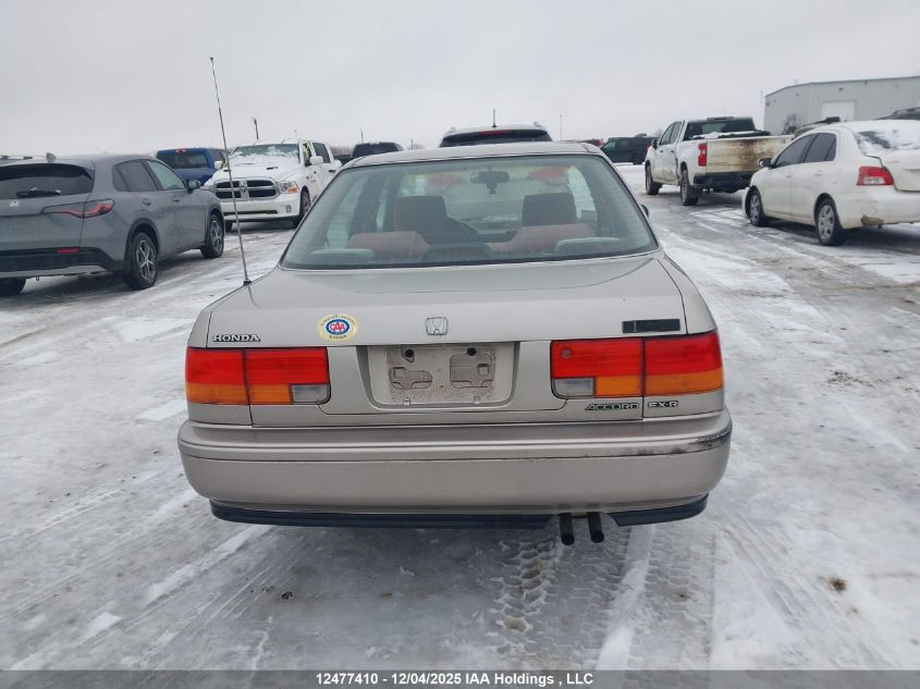 1993 Honda Accord Ex-R VIN: JHMCB7675PC808274 Lot: 12477410