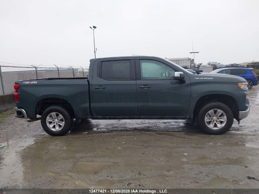 2025 Chevrolet Silverado 1500 4Wd Lt VIN: 3GCUKDED6SG344199 Lot: 12477421