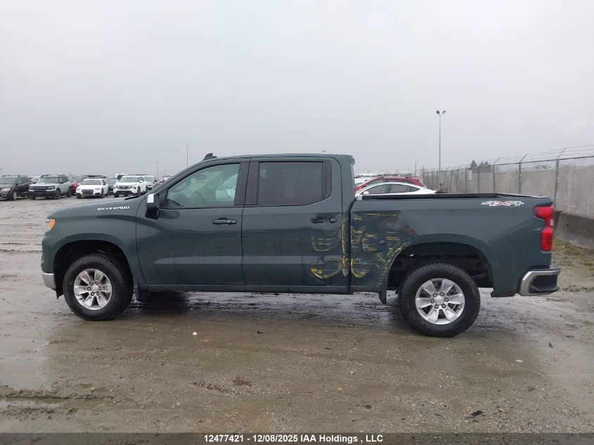 2025 Chevrolet Silverado 1500 4Wd Lt VIN: 3GCUKDED6SG344199 Lot: 12477421