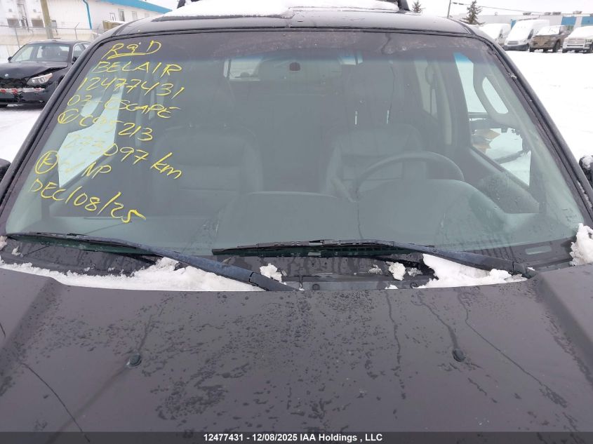 2003 Ford Escape Limited VIN: 1FMCU94123KC95213 Lot: 12477431