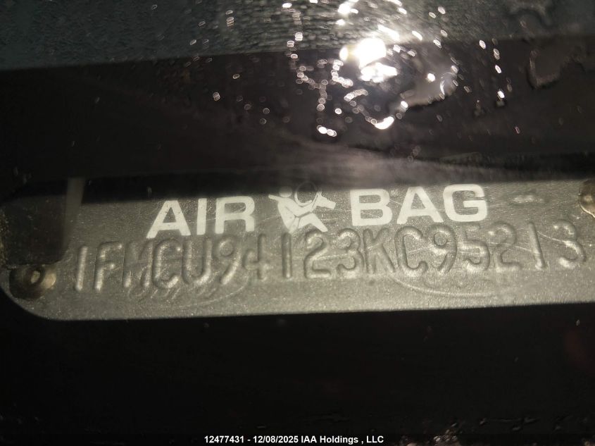 2003 Ford Escape Limited VIN: 1FMCU94123KC95213 Lot: 12477431