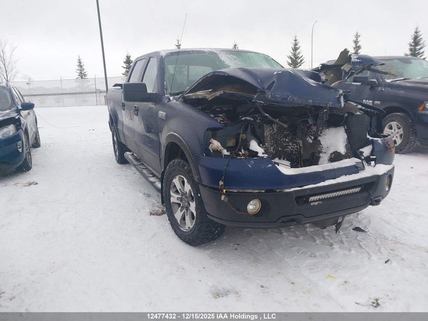 1FTPW14517FA45822 2007 Ford F150 Supercrew auction photo 1