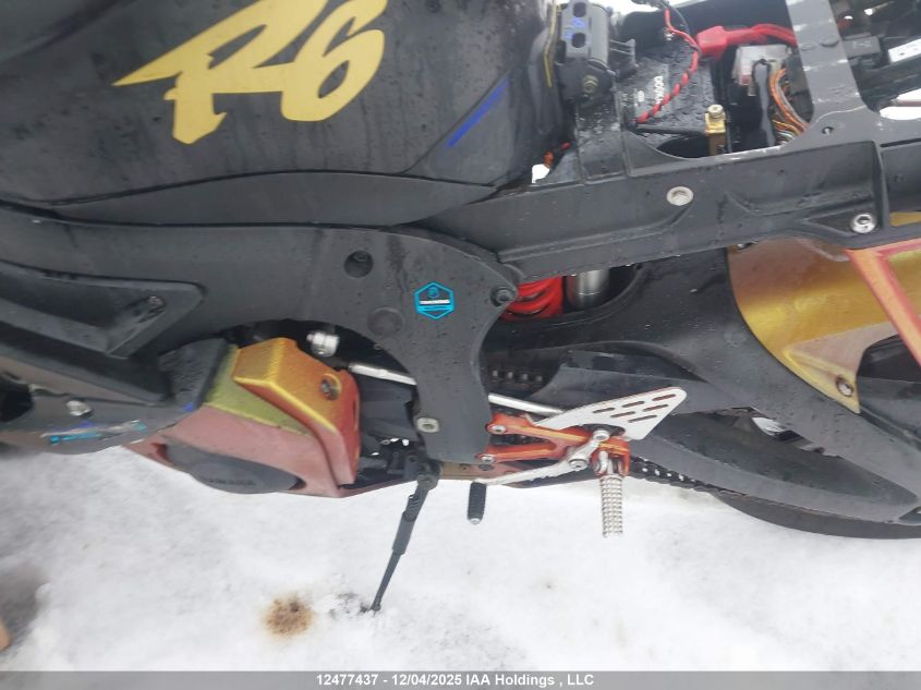 2005 Yamaha Yzfr6 Sb VIN: JYARJ06N85A002602 Lot: 12477437