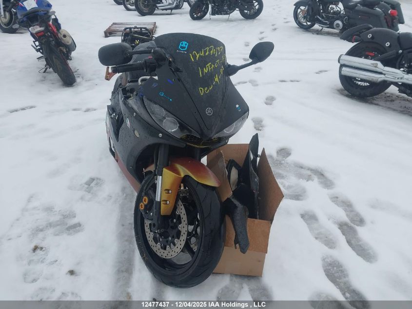 2005 Yamaha Yzfr6 Sb VIN: JYARJ06N85A002602 Lot: 12477437