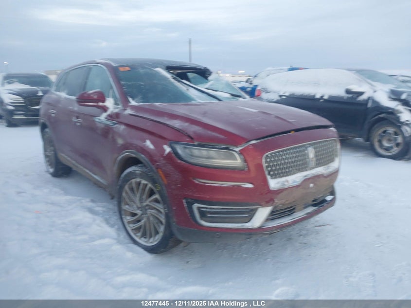 2LMPJ8LP0KBL56680 2019 Lincoln Nautilus Reserve auction photo 1