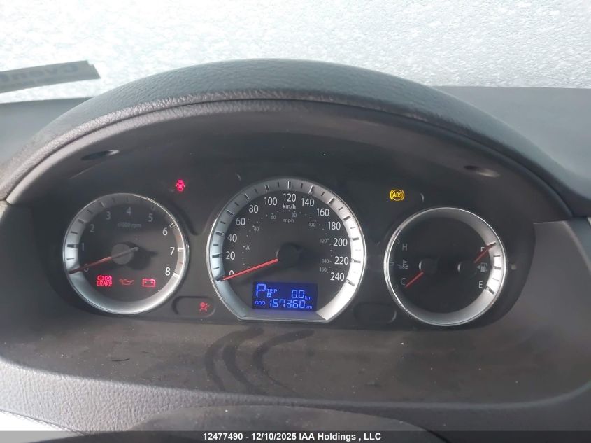 2010 Hyundai Sonata Gls VIN: 5NPET4AC1AH606103 Lot: 12477490