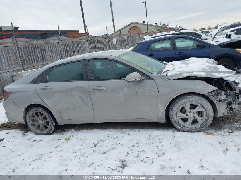 2021 Hyundai Elantra Essential Ivt With Hyundai Smartsense Package VIN: KMHLM4AG1MU071416 Lot: 12477498