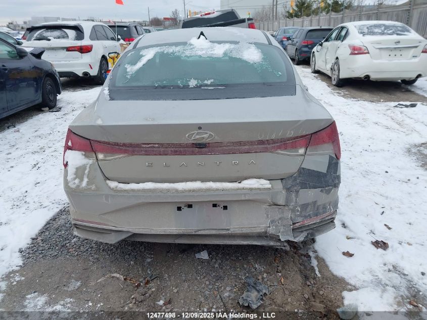 2021 Hyundai Elantra Essential Ivt With Hyundai Smartsense Package VIN: KMHLM4AG1MU071416 Lot: 12477498