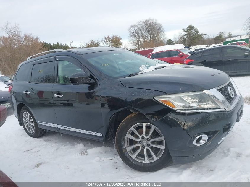 2016 Nissan Pathfinder Platinum/S/Sl/Sv VIN: 5N1AR2MMXGC669402 Lot: 12477507
