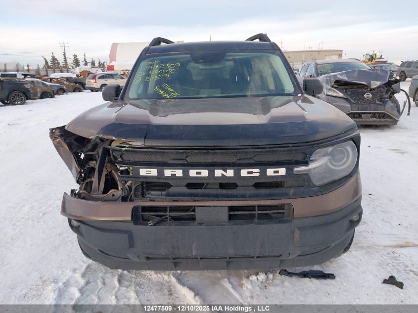 2022 Ford Bronco Sport Outer Banks VIN: 3FMCR9C65NRE13591 Lot: 12477509