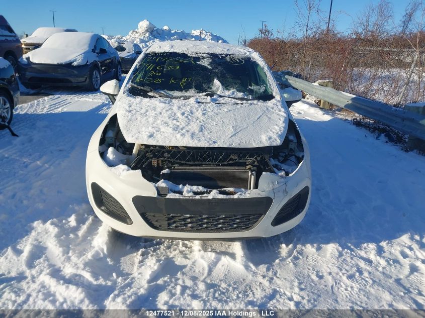 2014 Kia Rio VIN: KNADM5A36E6941630 Lot: 12477521