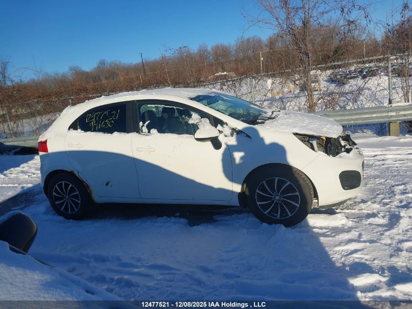 2014 Kia Rio VIN: KNADM5A36E6941630 Lot: 12477521