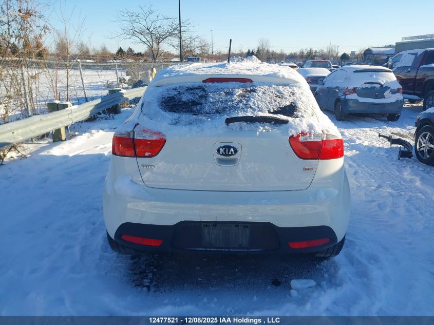 2014 Kia Rio VIN: KNADM5A36E6941630 Lot: 12477521