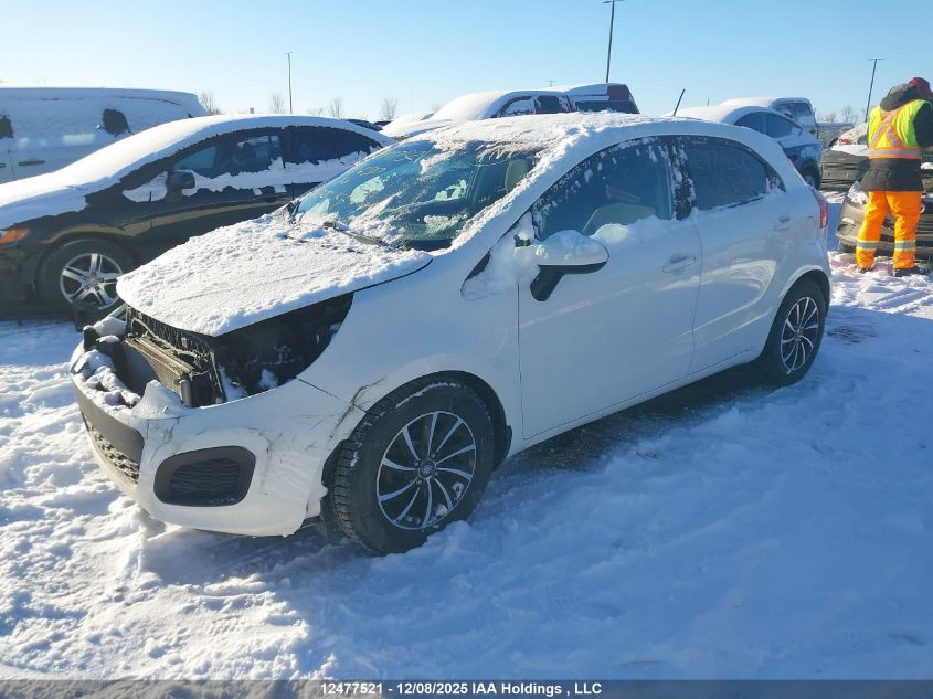 2014 Kia Rio VIN: KNADM5A36E6941630 Lot: 12477521