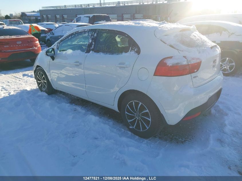 2014 Kia Rio VIN: KNADM5A36E6941630 Lot: 12477521