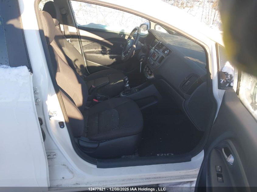 2014 Kia Rio VIN: KNADM5A36E6941630 Lot: 12477521