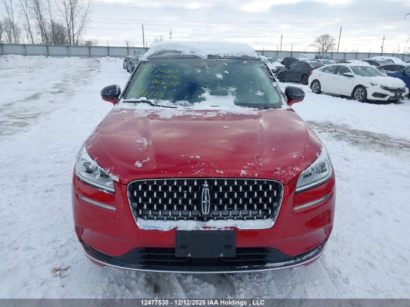 2020 Lincoln Corsair VIN: 5LMCJ2DH8LUL00610 Lot: 12477530