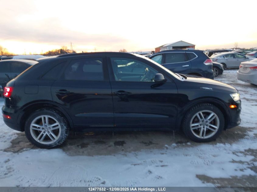 2016 Audi Q3 2.0T Komfort VIN: WA1EFCFS2GR016196 Lot: 12477532