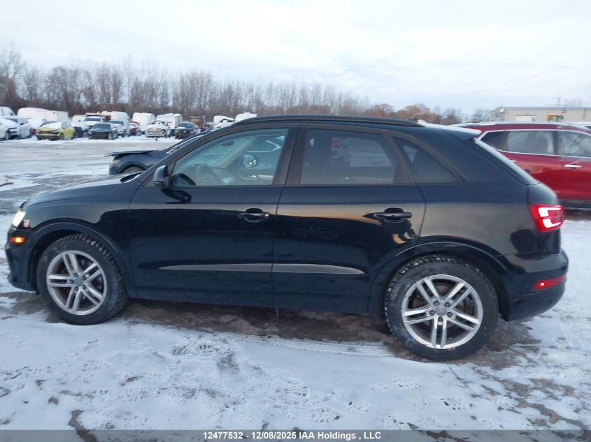 2016 Audi Q3 2.0T Komfort VIN: WA1EFCFS2GR016196 Lot: 12477532