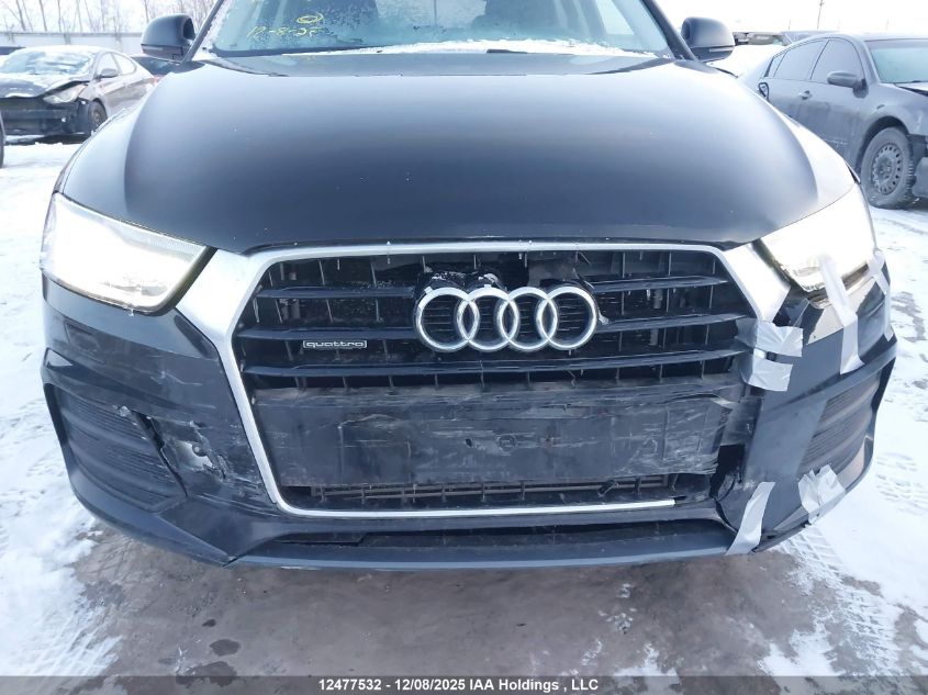 2016 Audi Q3 2.0T Komfort VIN: WA1EFCFS2GR016196 Lot: 12477532