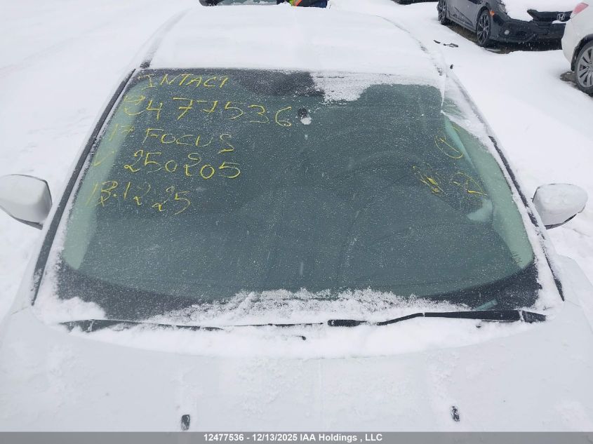 2017 Ford Focus VIN: 1FADP3F26HL250205 Lot: 12477536