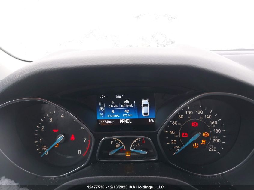 2017 Ford Focus VIN: 1FADP3F26HL250205 Lot: 12477536