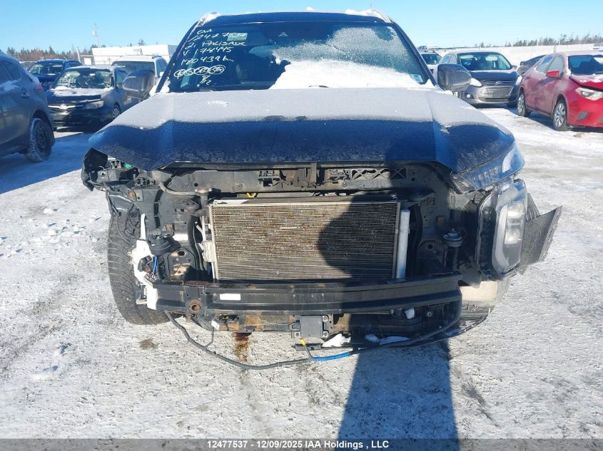 2021 Hyundai Palisade Ultimate Calligraphy VIN: KM8R5DHE1MU178445 Lot: 12477537