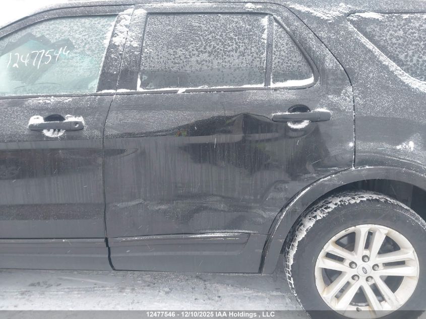 2015 Ford Explorer VIN: 1FM5K7B89FGB99489 Lot: 12477546