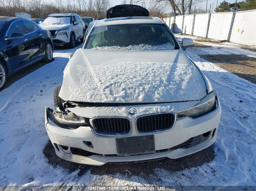 2013 BMW 328 Xi VIN: WBA3B3C51DF535368 Lot: 12477548