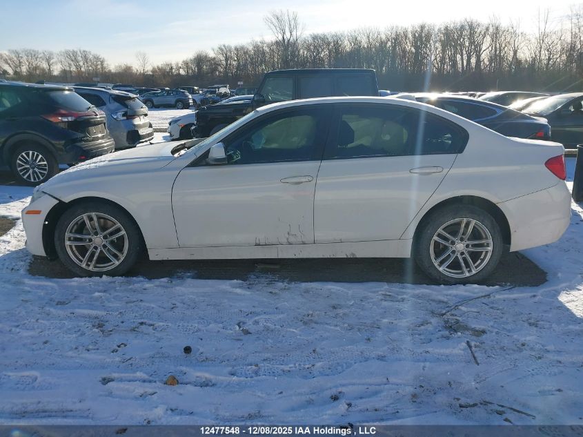 2013 BMW 328 Xi VIN: WBA3B3C51DF535368 Lot: 12477548