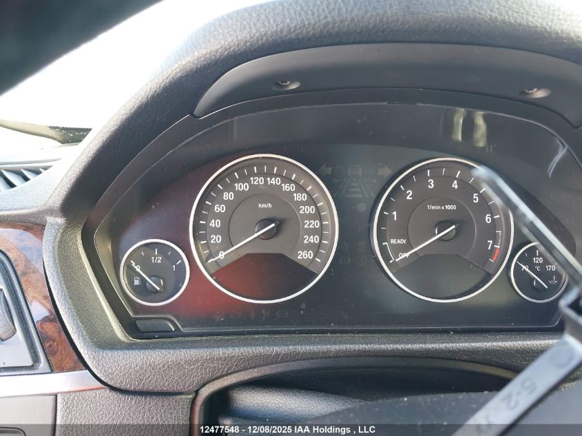 2013 BMW 328 Xi VIN: WBA3B3C51DF535368 Lot: 12477548