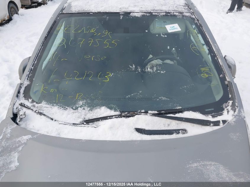 2014 Nissan Versa VIN: 3N1CE2CP3EL421243 Lot: 12477555