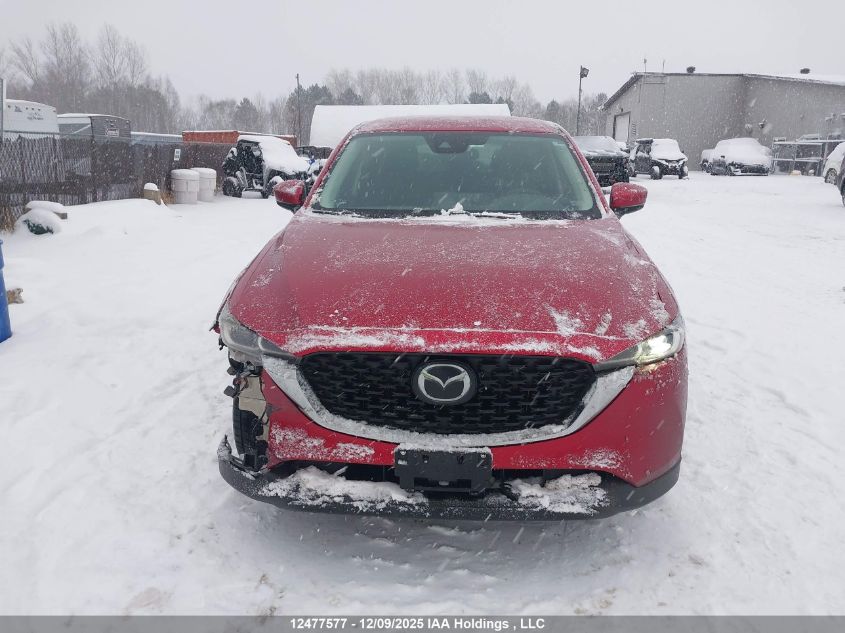 2022 Mazda Cx-5 Gx VIN: JM3KFBBLXN0595366 Lot: 12477577