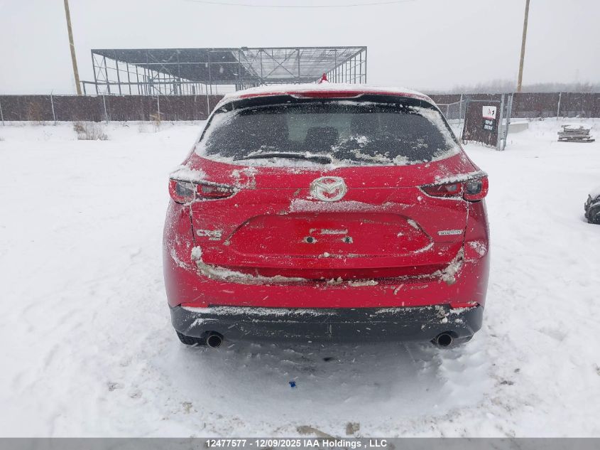 2022 Mazda Cx-5 Gx VIN: JM3KFBBLXN0595366 Lot: 12477577