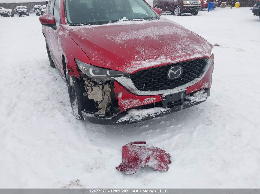 2022 Mazda Cx-5 Gx VIN: JM3KFBBLXN0595366 Lot: 12477577