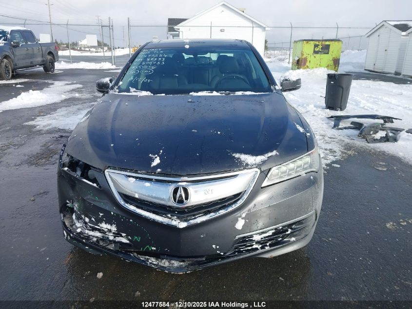 2015 Acura Tlx VIN: 19UUB1F35FA800753 Lot: 12477584