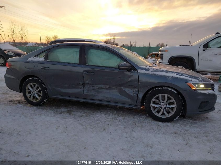 2020 Volkswagen Passat Comfortline VIN: 1VWAA7A35LC003317 Lot: 12477615