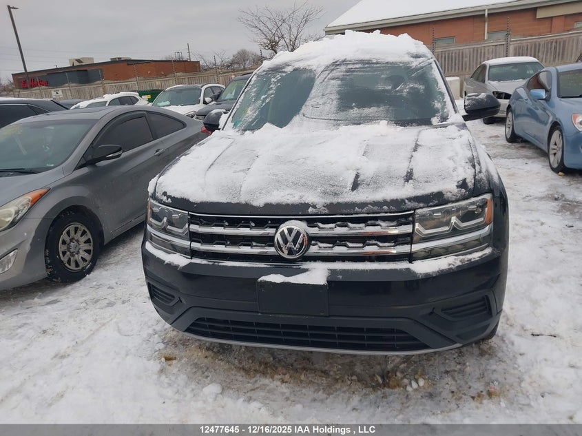 2019 Volkswagen Atlas 3.6 Fsi Trendline VIN: 1V2HR2CA7KC536453 Lot: 12477645