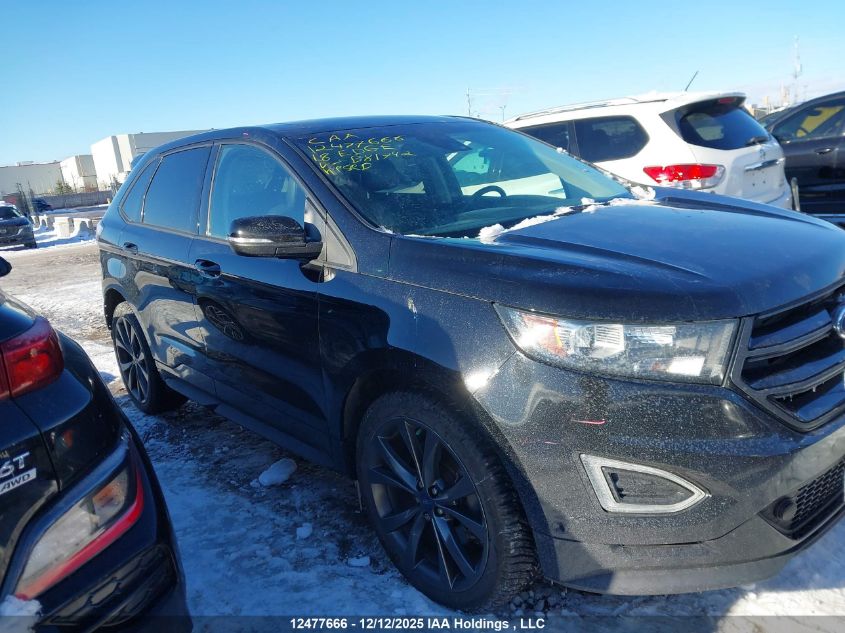 2018 Ford Edge Sport VIN: 2FMPK4AP4JBB81742 Lot: 12477666