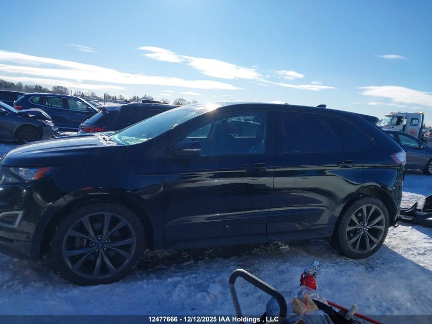 2018 Ford Edge Sport VIN: 2FMPK4AP4JBB81742 Lot: 12477666