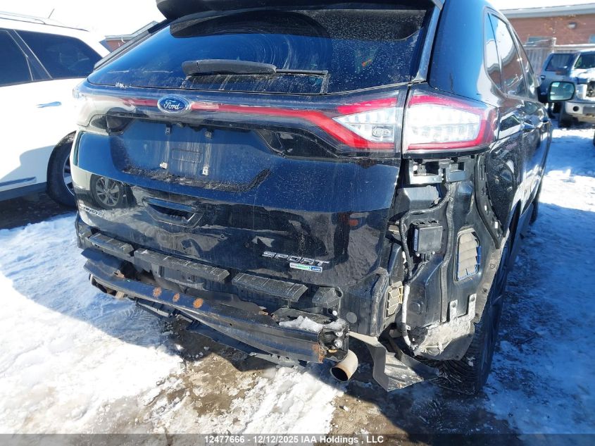 2018 Ford Edge Sport VIN: 2FMPK4AP4JBB81742 Lot: 12477666