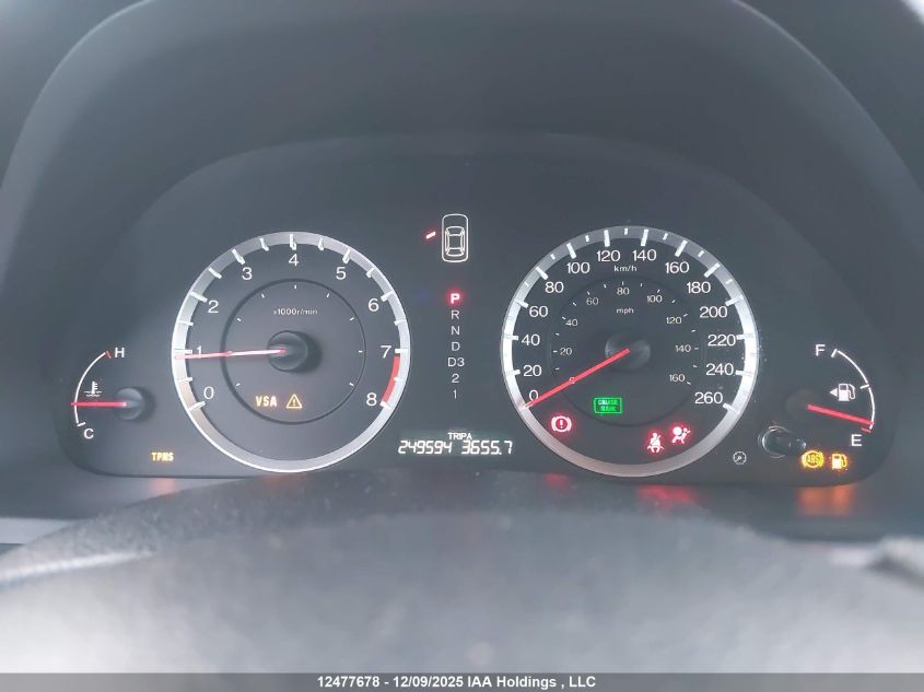 2010 Honda Accord Ex-L VIN: 1HGCP2F89AA801914 Lot: 12477678