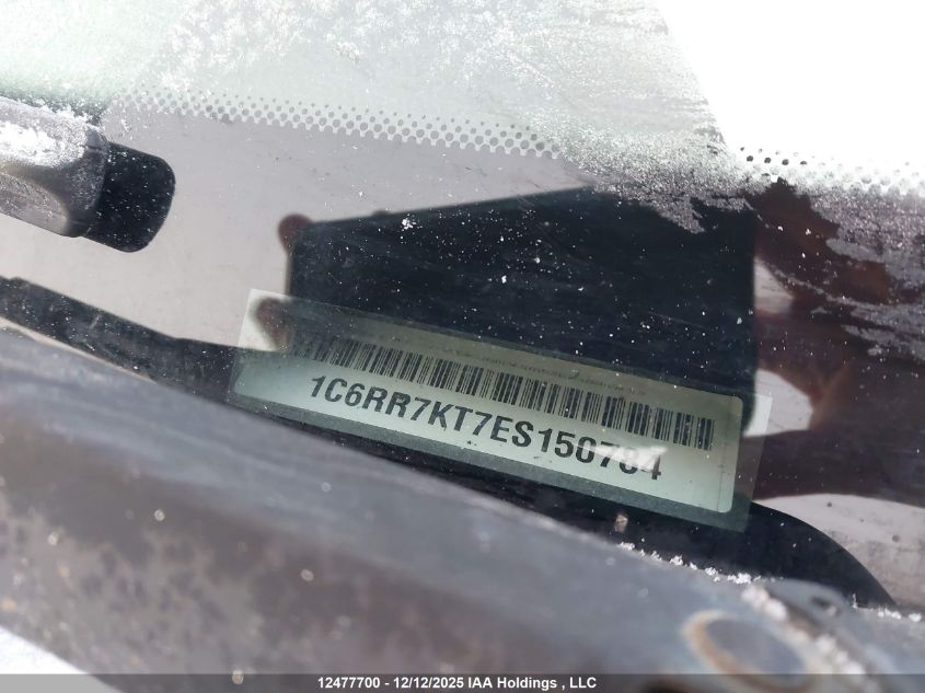 2014 Ram 1500 St VIN: 1C6RR7KT7ES150784 Lot: 12477700