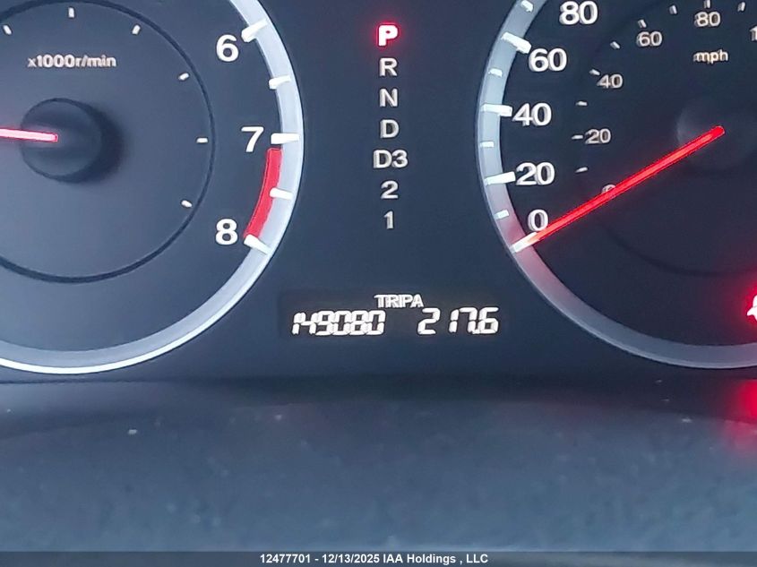 2012 Honda Accord Ex-L VIN: 1HGCP2F82CA801482 Lot: 12477701