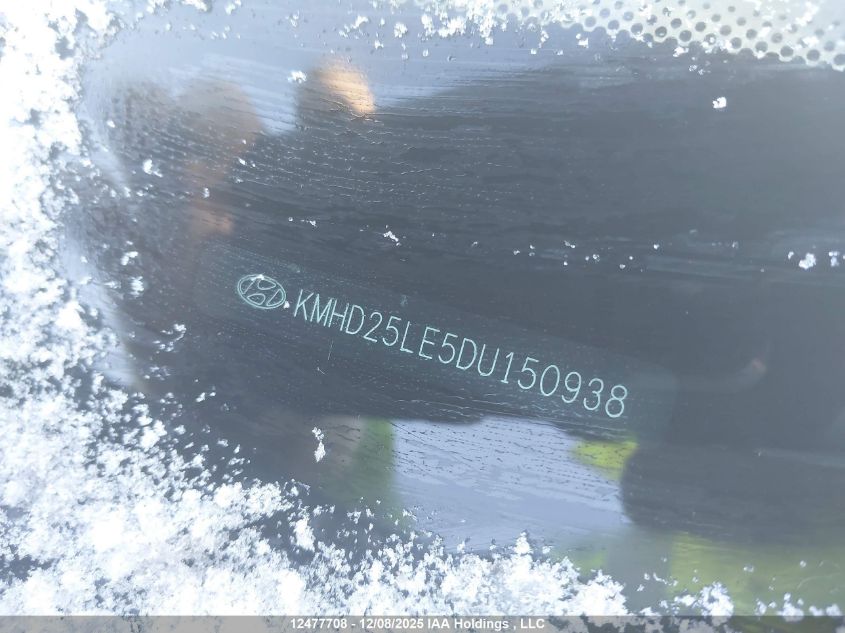 2013 Hyundai Elantra VIN: KMHD25LE5DU150938 Lot: 12477708