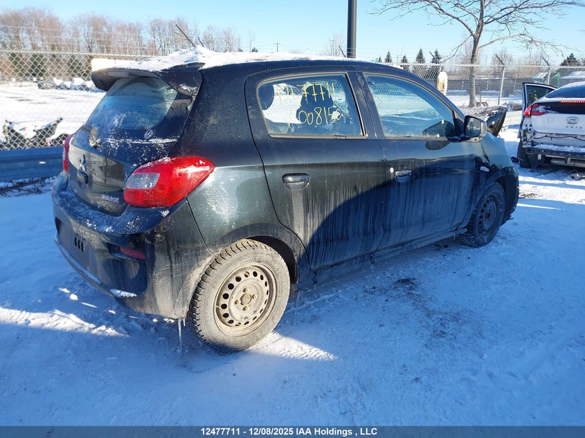 ML32A3HJ7HH008150 2017 MITSUBISHI MIRAGE photo no. 4