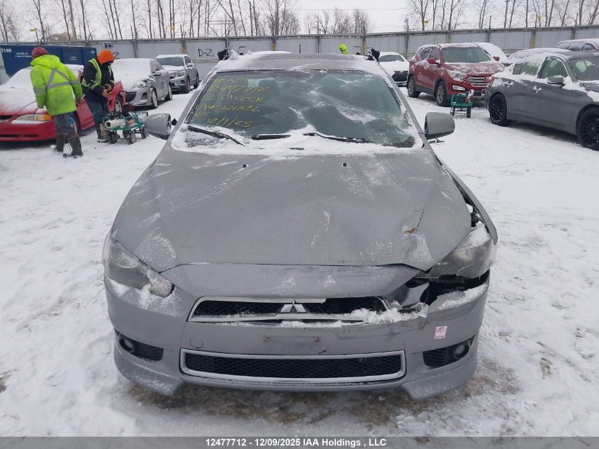 2013 Mitsubishi Lancer VIN: JA32U2FUXDU601836 Lot: 12477712