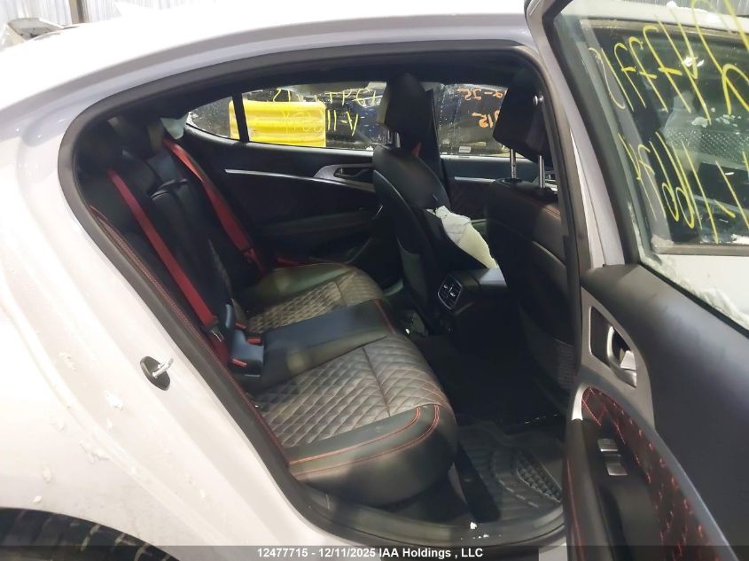 2023 Genesis G70 3.3T Sport Awd VIN: KMTG54TE2PU116674 Lot: 12477715