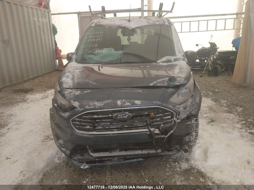 2021 Ford Transit Connect Xlt VIN: NM0GE9F22M1503751 Lot: 12477718