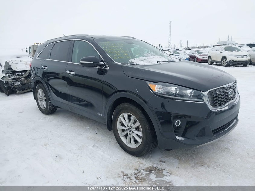 5XYPHDA34KG580101 2019 Kia Sorento 2.4L Ex auction photo 1